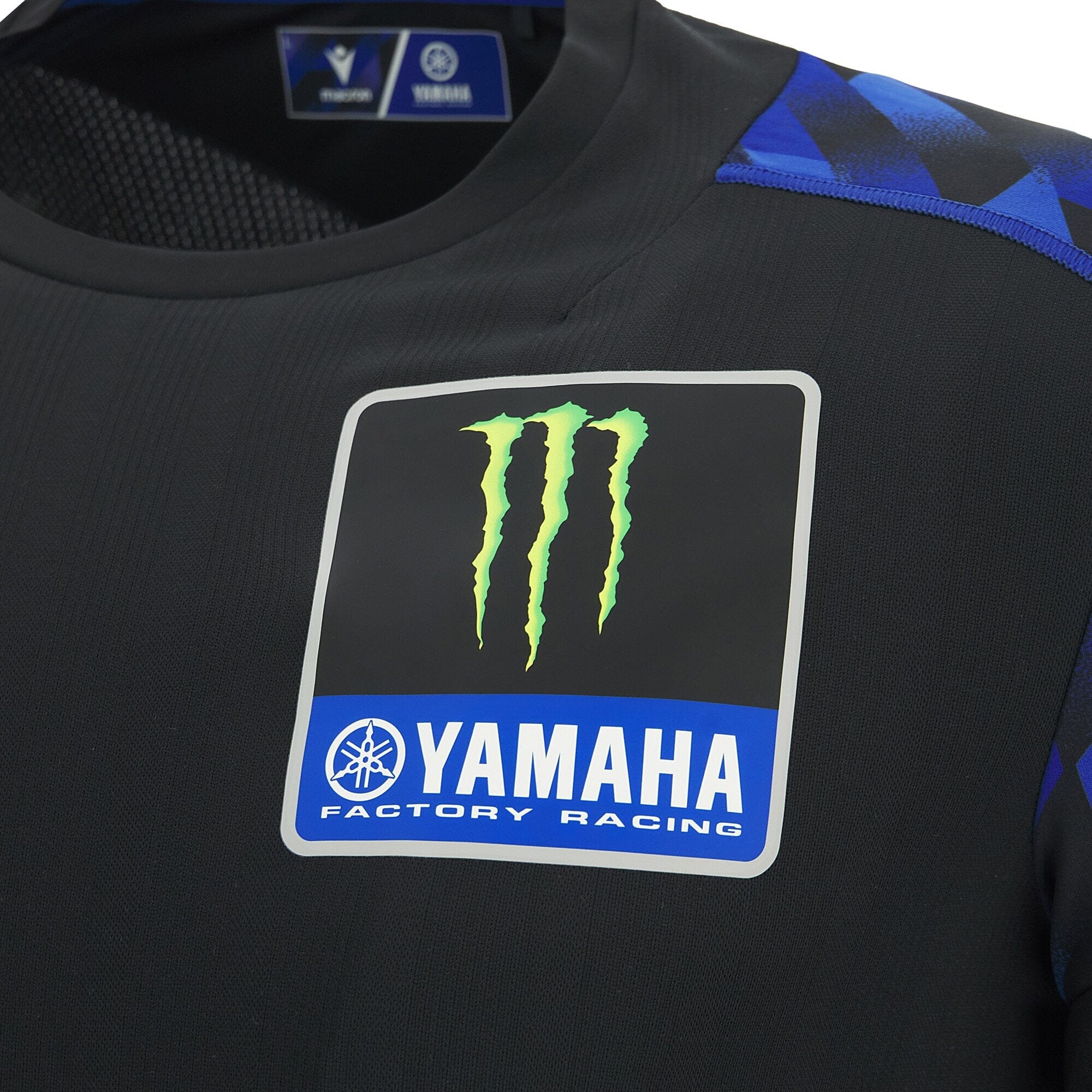 Monster Energy Yamaha Men's Fan Gear T-Shirt - Black T-shirts Yamaha Racing 