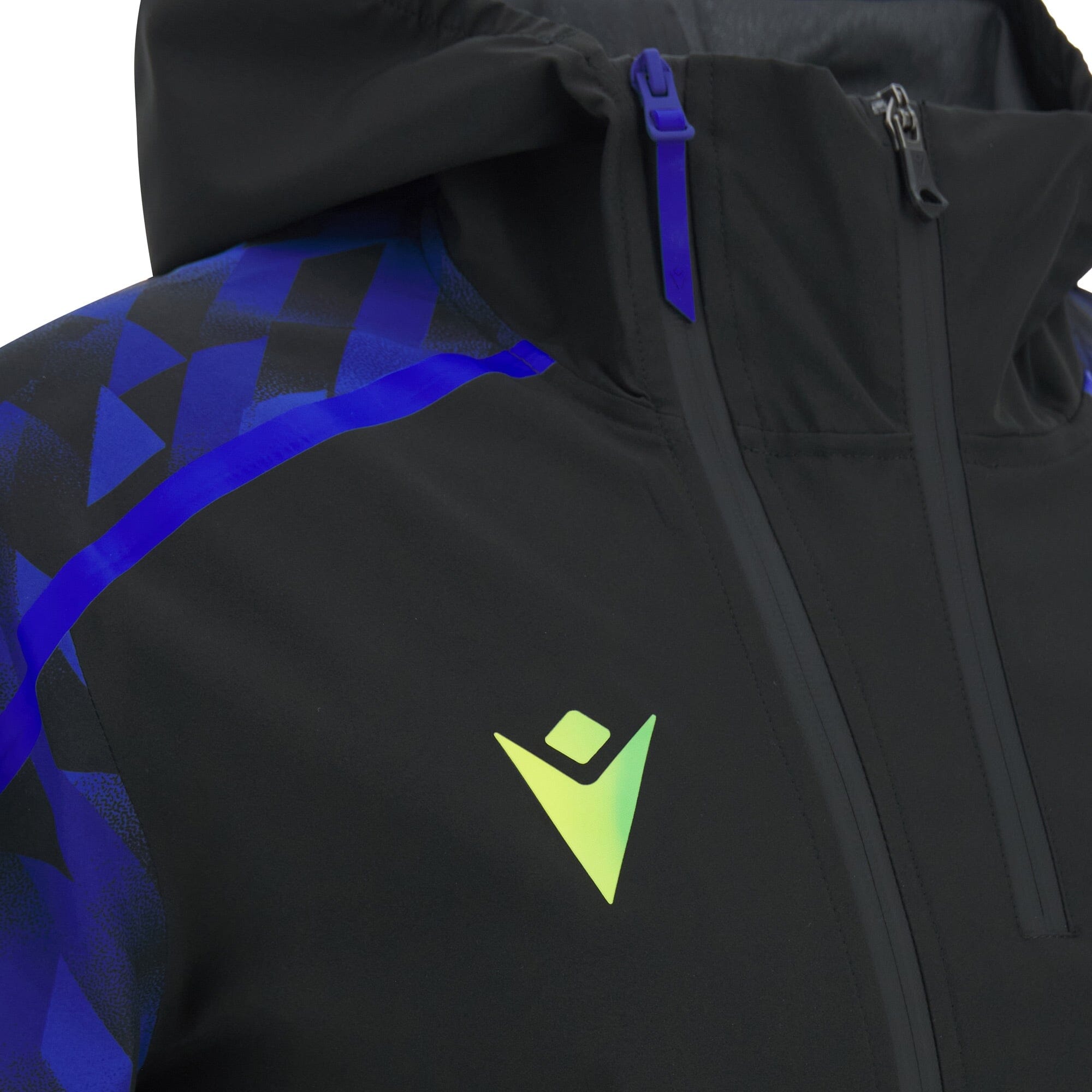 Monster Energy Yamaha Men's Fan Gear Rain Jacket - Black Jackets Yamaha Racing 