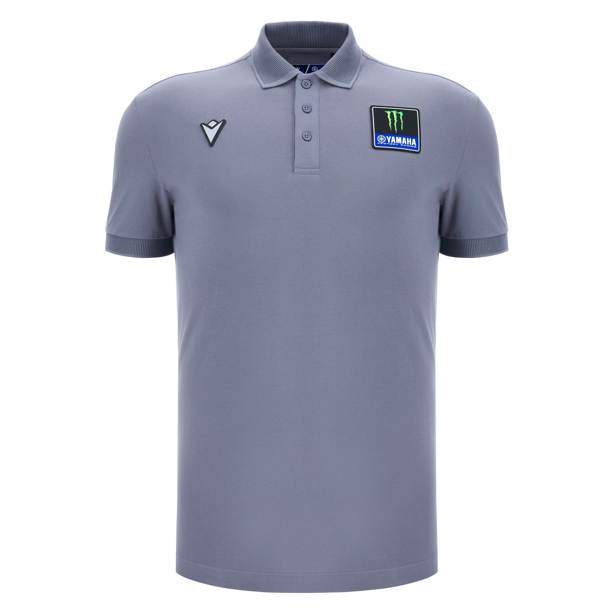 Monster Energy Yamaha Kids Travel Polo Shirt - Youth Gray Polos Yamaha Racing 