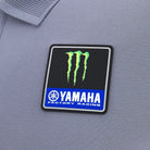 Monster Energy Yamaha Men's Travel Polo Shirt - Gray Polos Yamaha Racing 