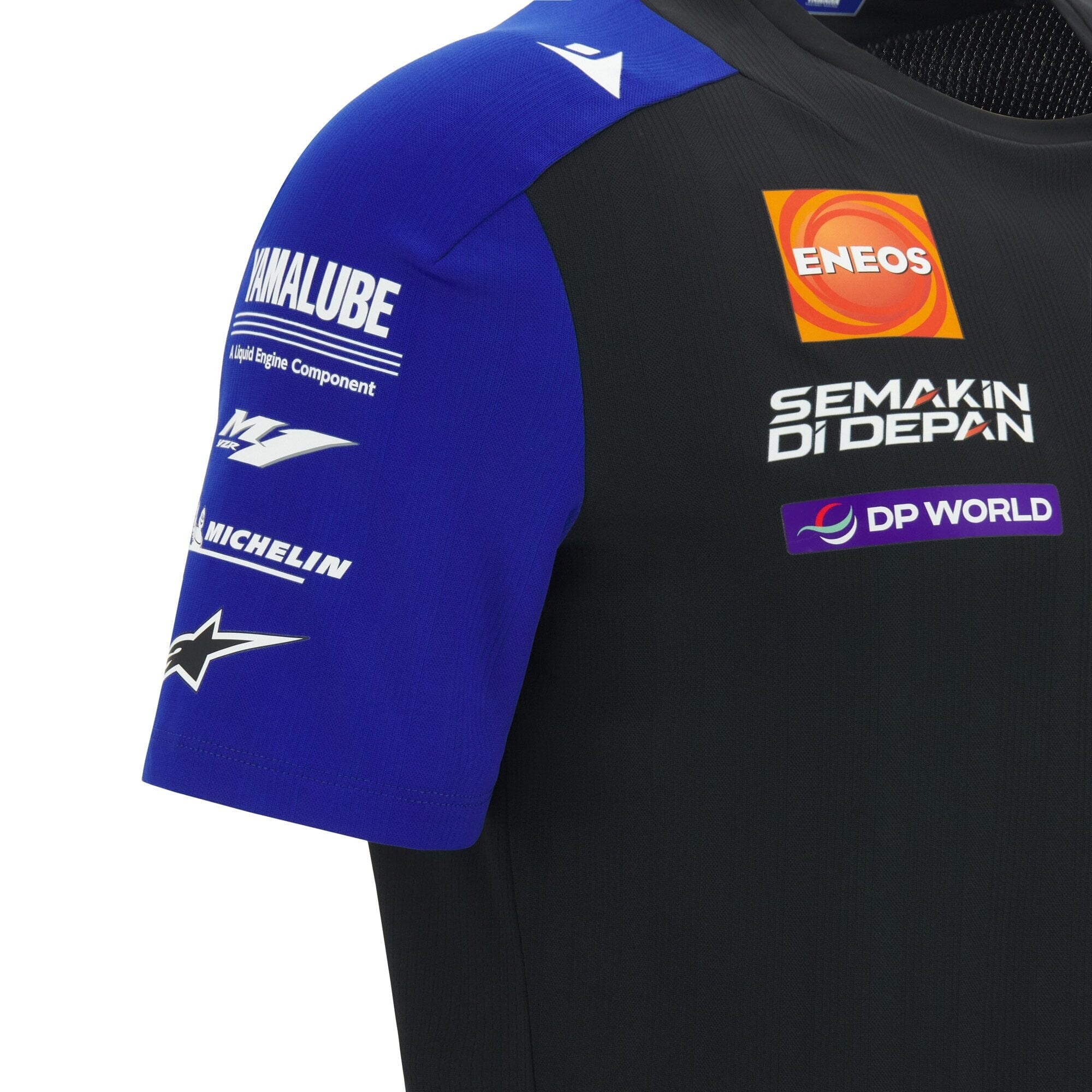 Monster Energy Yamaha 2026 Men's Team Replica T-Shirt - Black T-shirts Yamaha Racing 