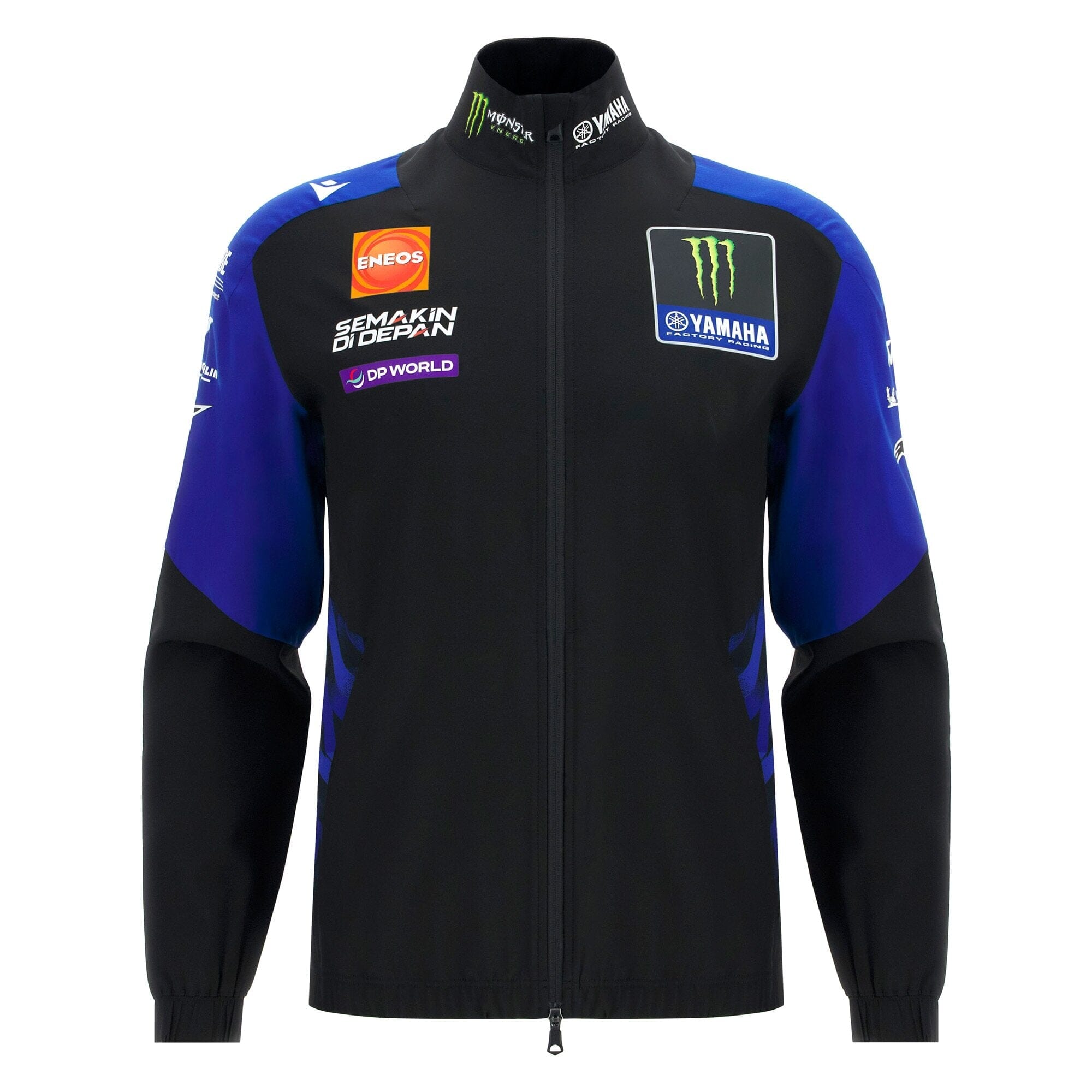 Monster Energy Yamaha Men's 2026 Team Full Zip Sweatshirt - Black Sweatshirt Yamaha Racing 