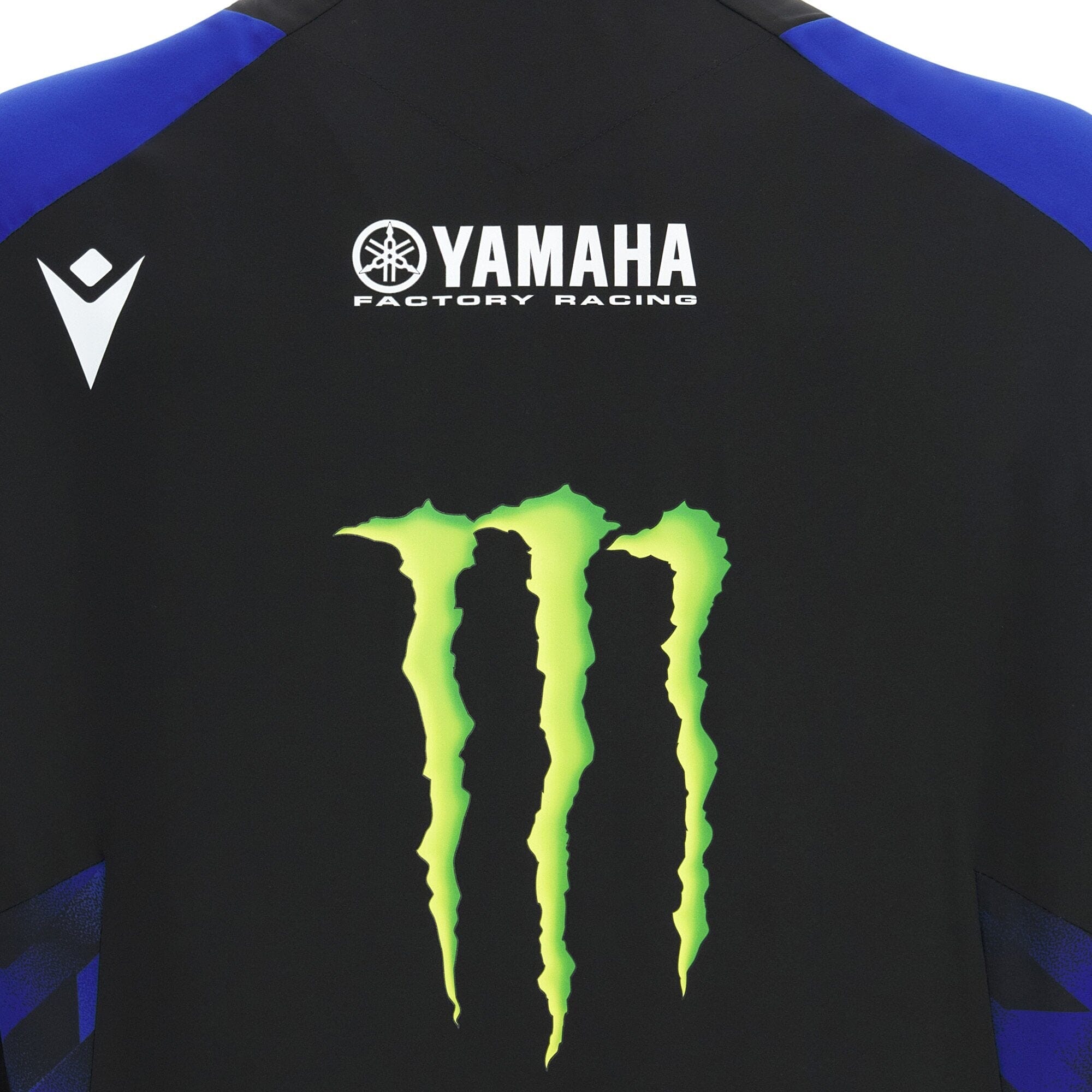 Monster Energy Yamaha Men's 2026 Team Full Zip Sweatshirt - Black Sweatshirt Yamaha Racing 