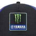 Monster Energy Yamaha 2026 Team Trucker Hat - Black/Blue Hats Yamaha Racing 
