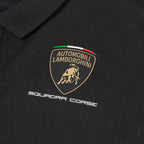 Automobili Lamborghini Squadra Corse 2026 Kids Team Polo Shirt - White/Black Polos Automobili Lamborghini 