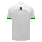 Automobili Lamborghini Squadra Corse 2026 Men's Team Polo Shirt - White/Black Polos Automobili Lamborghini 