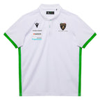 Automobili Lamborghini Squadra Corse 2026 Kids Team Polo Shirt - White/Black Polos Automobili Lamborghini S White 