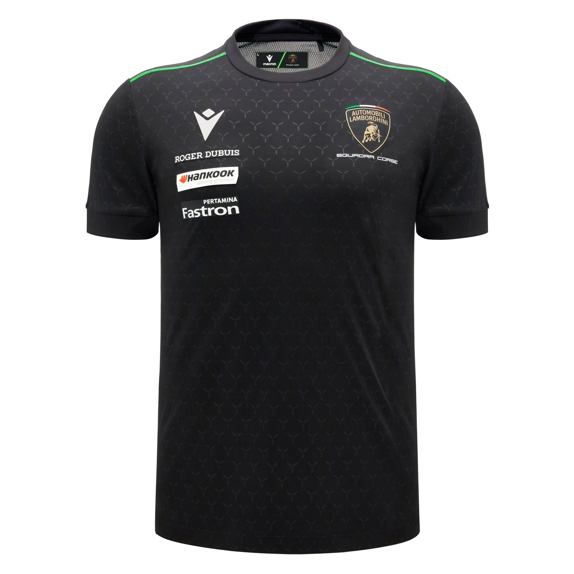 Automobili Lamborghini Squadra Corse 2026 Men's Team T-Shirt - Black T-shirts Automobili Lamborghini 