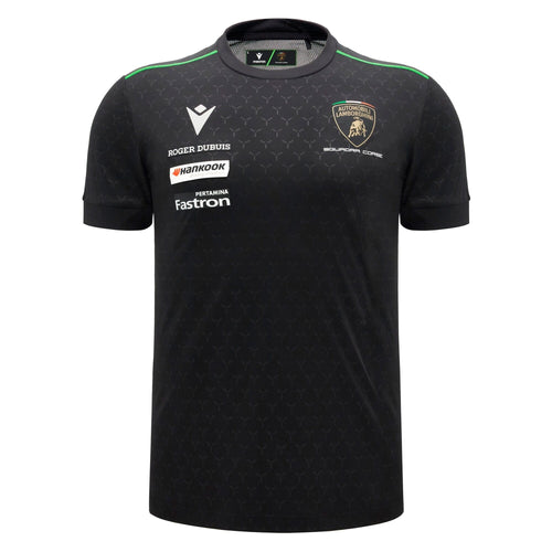Automobili Lamborghini Squadra Corse 2026 Men's Team T-Shirt - Black T-shirts Automobili Lamborghini 