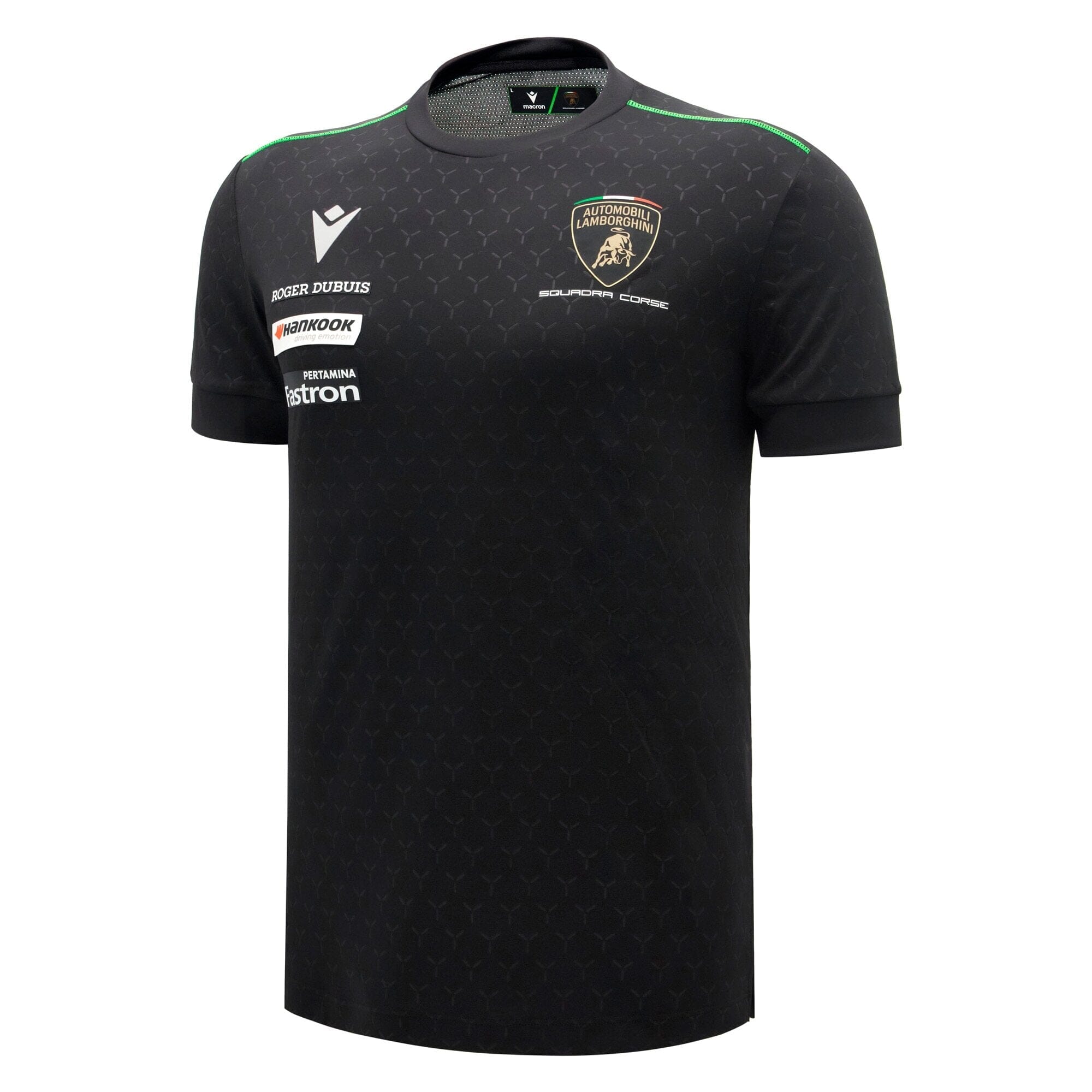 Automobili Lamborghini Squadra Corse 2026 Men's Team T-Shirt - Black T-shirts Automobili Lamborghini 