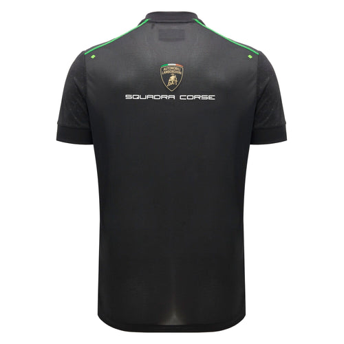 Automobili Lamborghini Squadra Corse 2026 Men's Team T-Shirt - Black T-shirts Automobili Lamborghini 