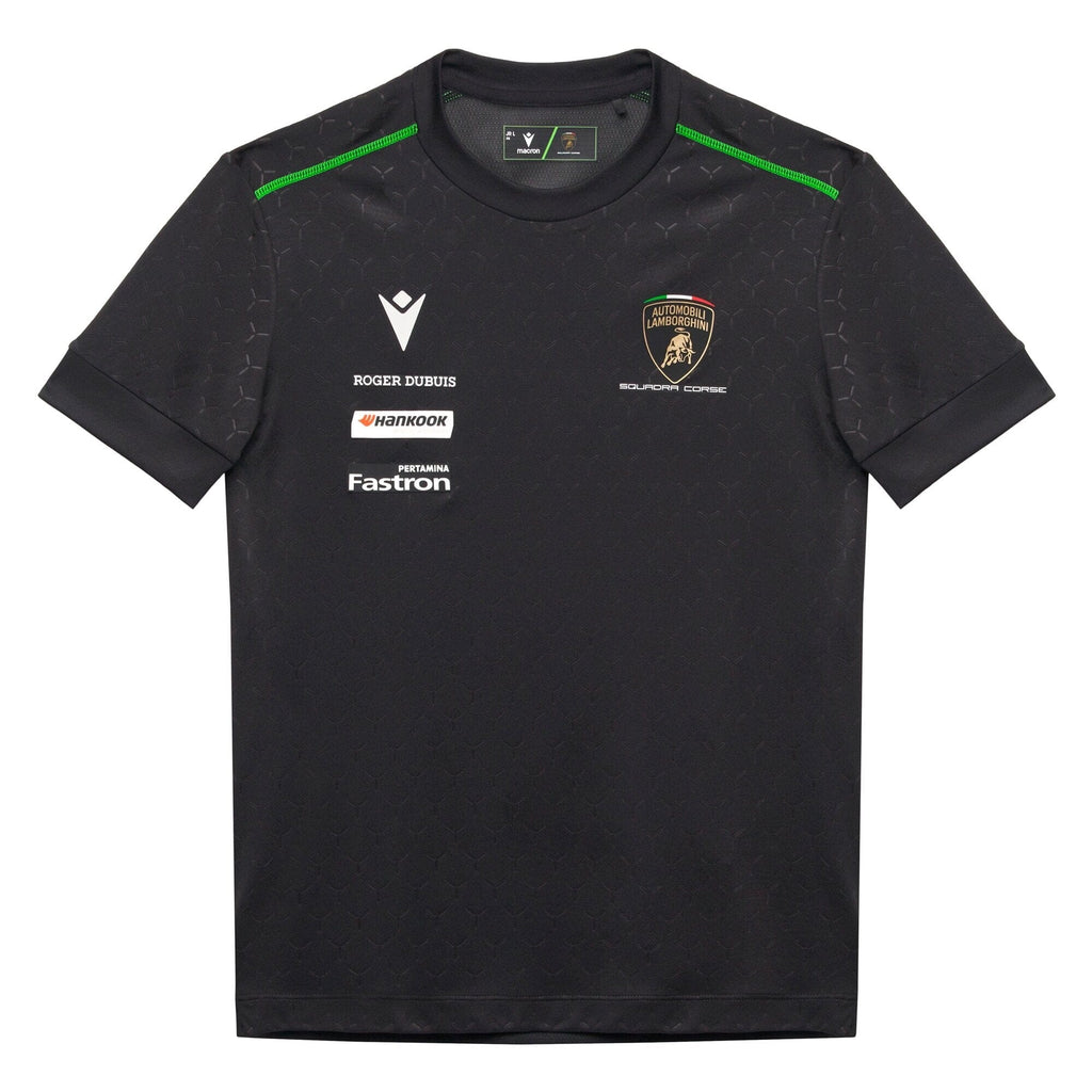 Automobili Lamborghini Squadra Corse 2026 Kids Team T-Shirt - Black T-shirts Automobili Lamborghini 