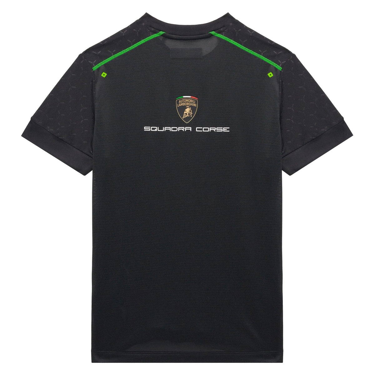 Automobili Lamborghini Squadra Corse 2026 Kids Team T-Shirt - Black T-shirts Automobili Lamborghini 