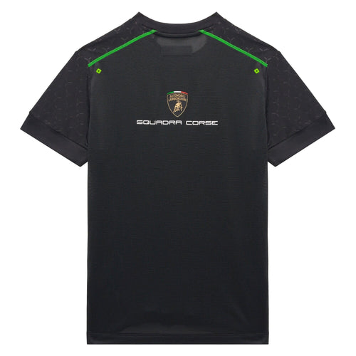 Automobili Lamborghini Squadra Corse 2026 Kids Team T-Shirt - Black T-shirts Automobili Lamborghini 
