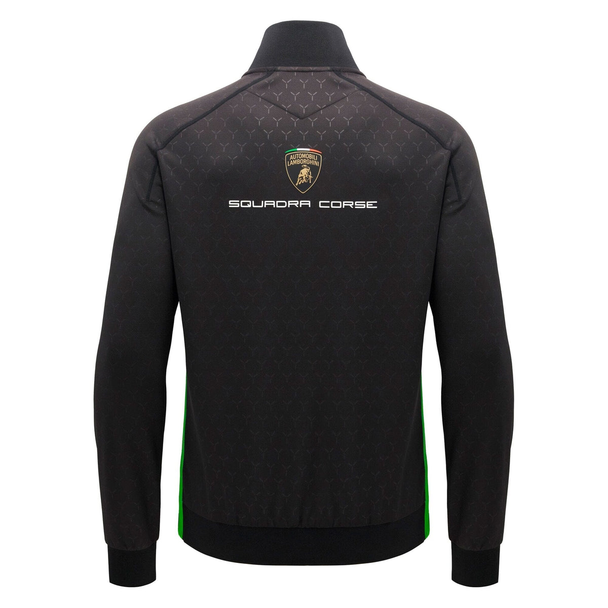 Automobili Lamborghini Squadra Corse 2026 Men's Full Zip Sweatshirt - Black Sweatshirt Automobili Lamborghini 