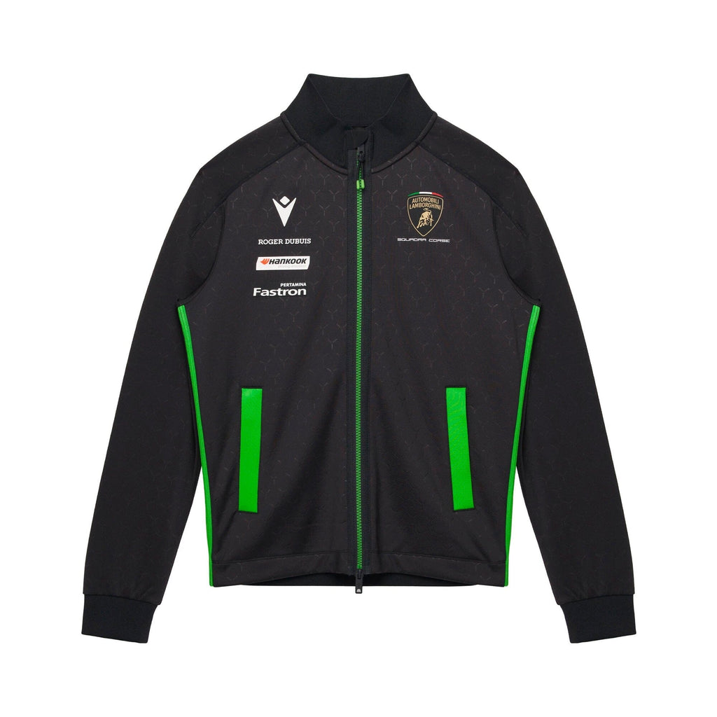 Automobili Lamborghini Squadra Corse 2026 Kids Full Zip Sweatshirt - Black Sweatshirt Automobili Lamborghini 