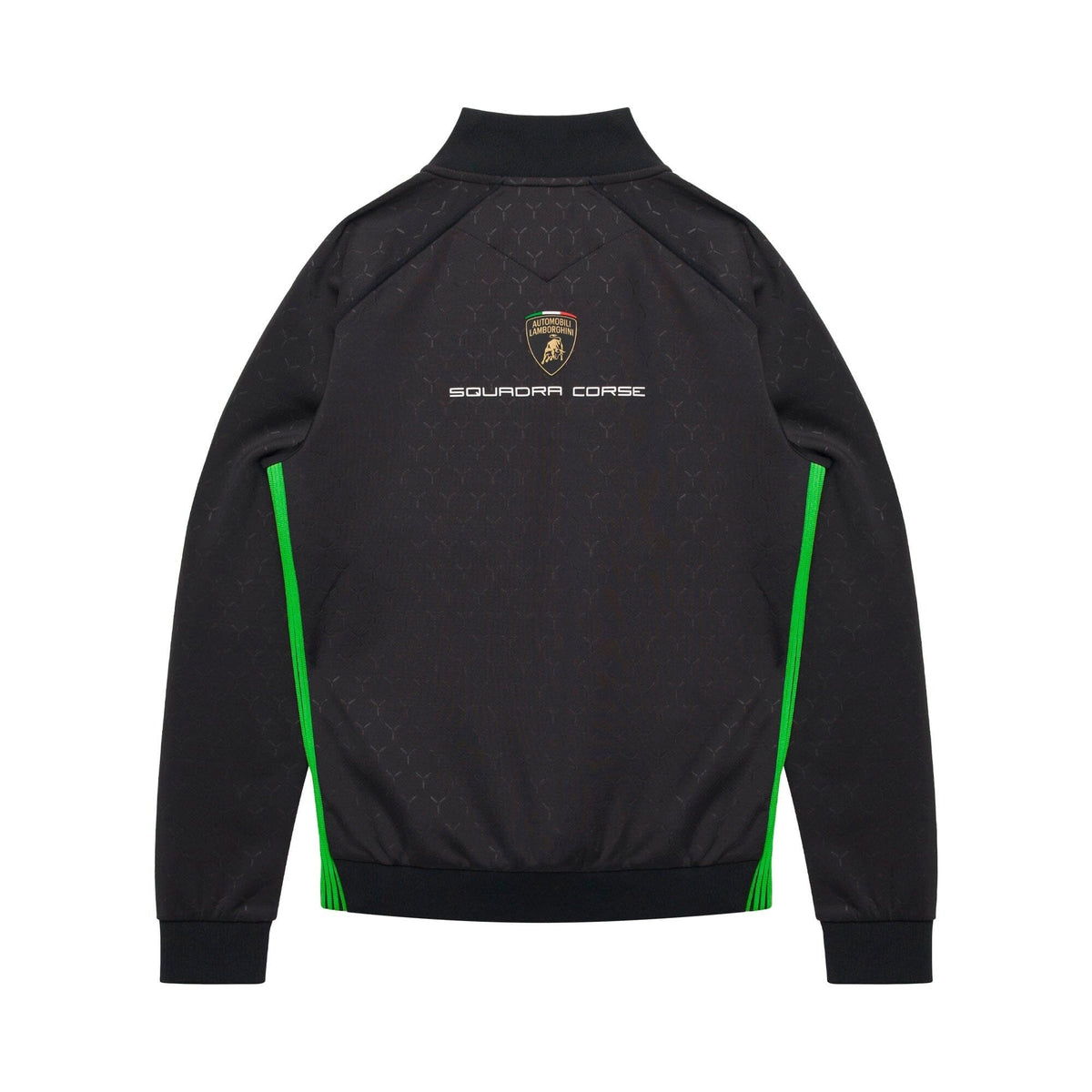 Automobili Lamborghini Squadra Corse 2026 Kids Full Zip Sweatshirt - Black Sweatshirt Automobili Lamborghini 