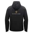 Automobili Lamborghini Squadra Corse 2026 Men's Rain Jacket - Black Jackets Automobili Lamborghini 