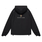 Automobili Lamborghini Squadra Corse 2026 Kids Rain Jacket - Black Jackets Automobili Lamborghini 