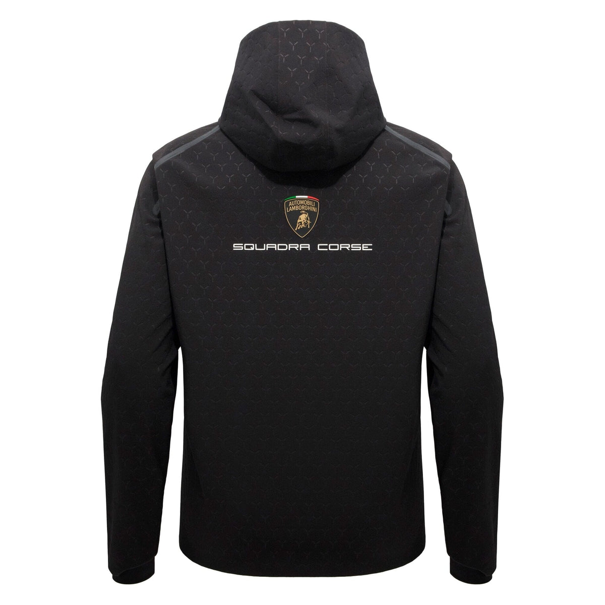 Automobili Lamborghini Squadra Corse 2026 Men's Softshell Jacket - Black Jackets Automobili Lamborghini 