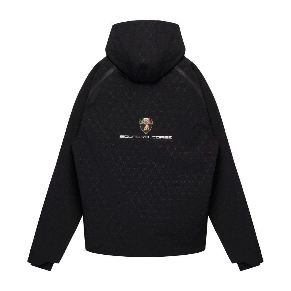 Automobili Lamborghini Squadra Corse 2026 Kids Softshell Jacket - Black Jackets Automobili Lamborghini 