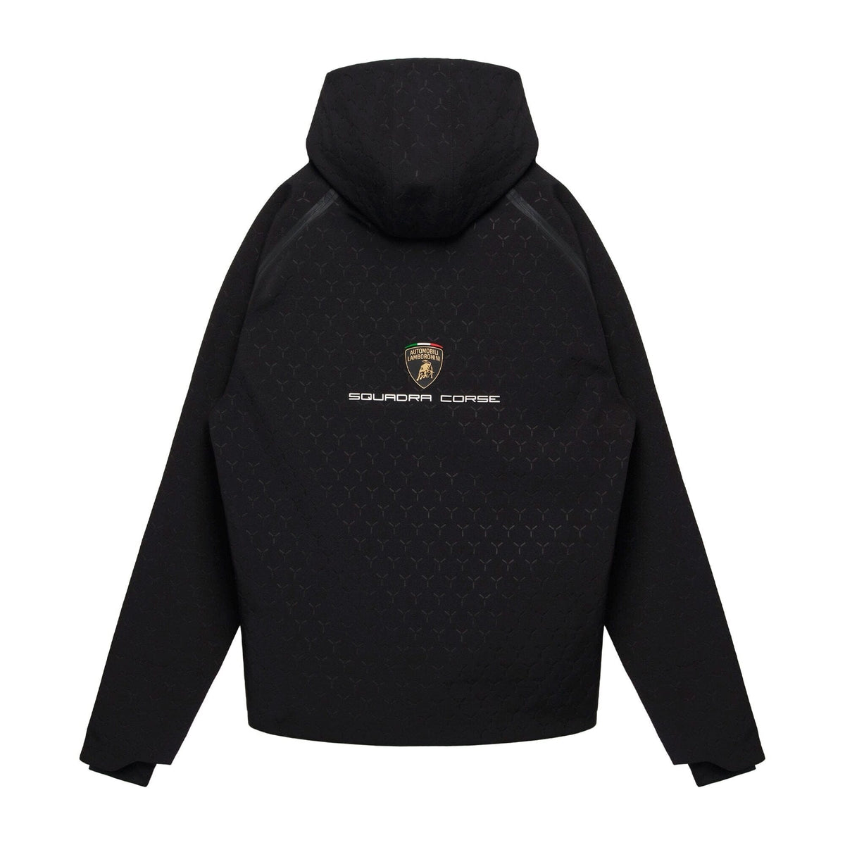 Automobili Lamborghini Squadra Corse 2026 Kids Softshell Jacket - Black Jackets Automobili Lamborghini 