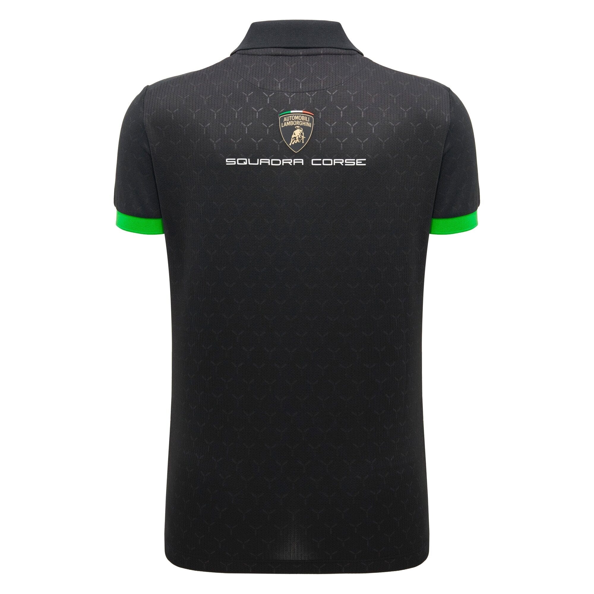 Automobili Lamborghini Squadra Corse 2026 Women's Team Polo Shirt - White/Black Polos Automobili Lamborghini 