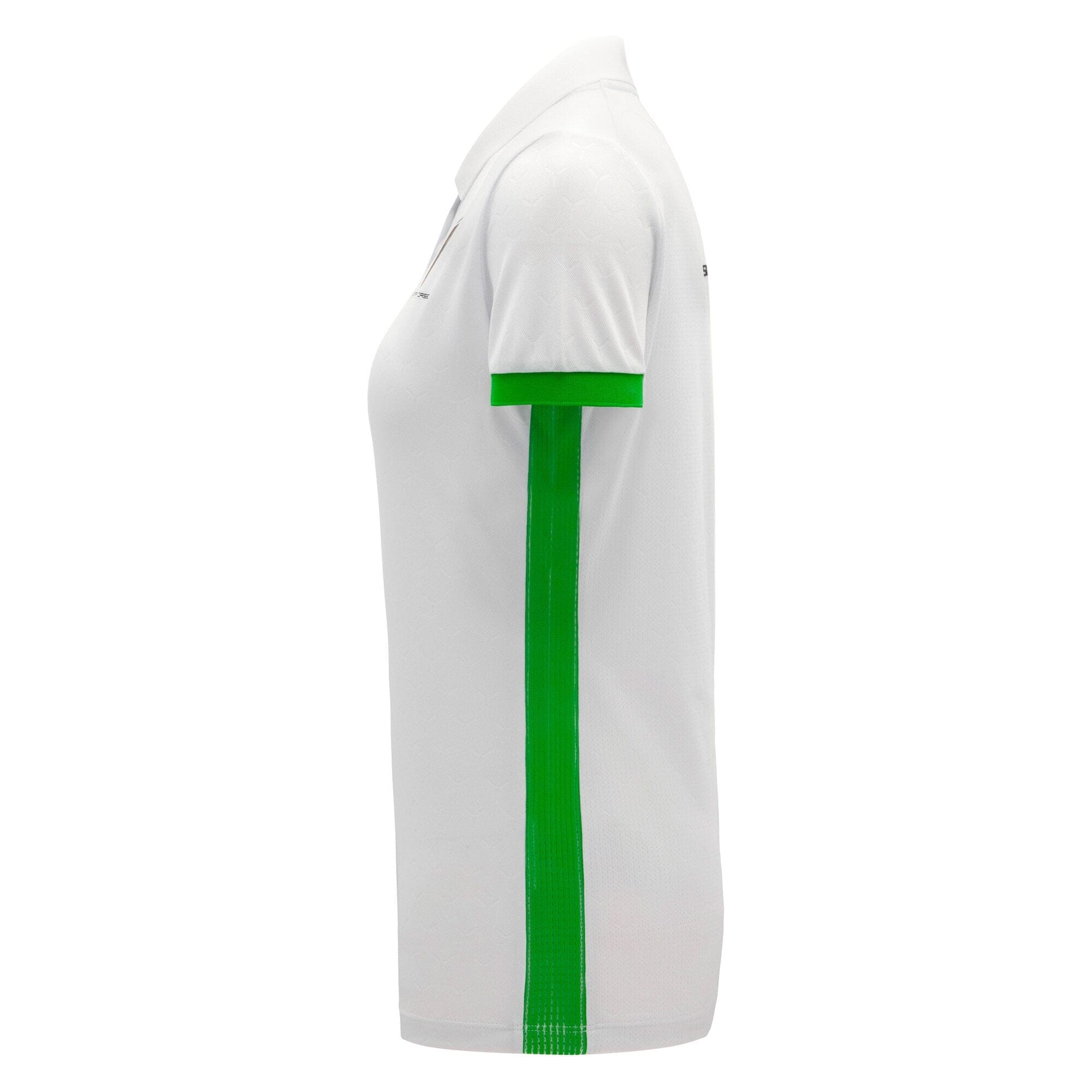Automobili Lamborghini Squadra Corse 2026 Women's Team Polo Shirt - White/Black Polos Automobili Lamborghini 