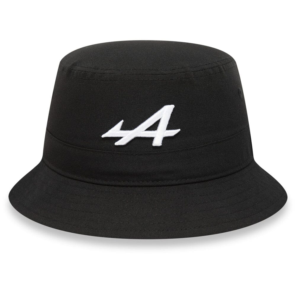 Alpine Racing F1 New Era Team Color Bucket Hat - Black Hats Alpine 