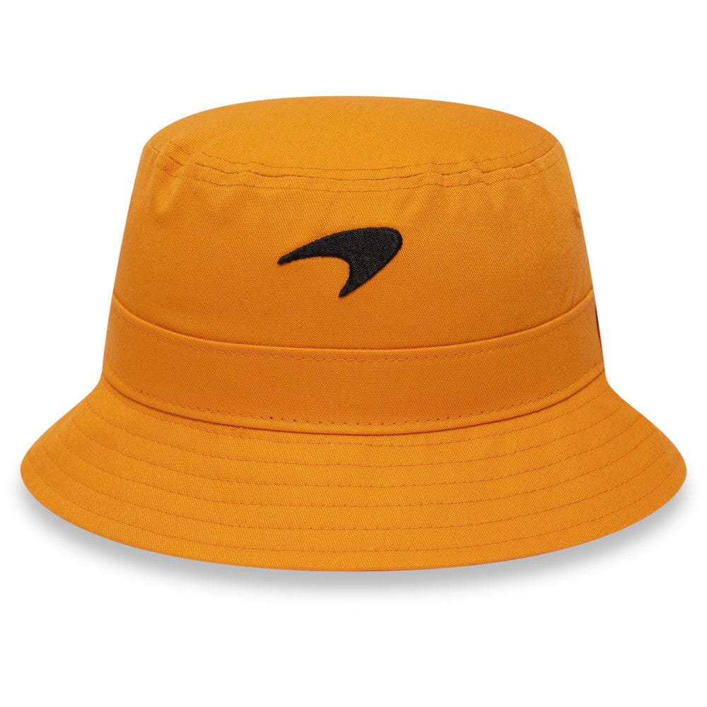 McLaren Racing F1 New Era Bucket Hat - Orange/Black Hats McLaren S Orange 