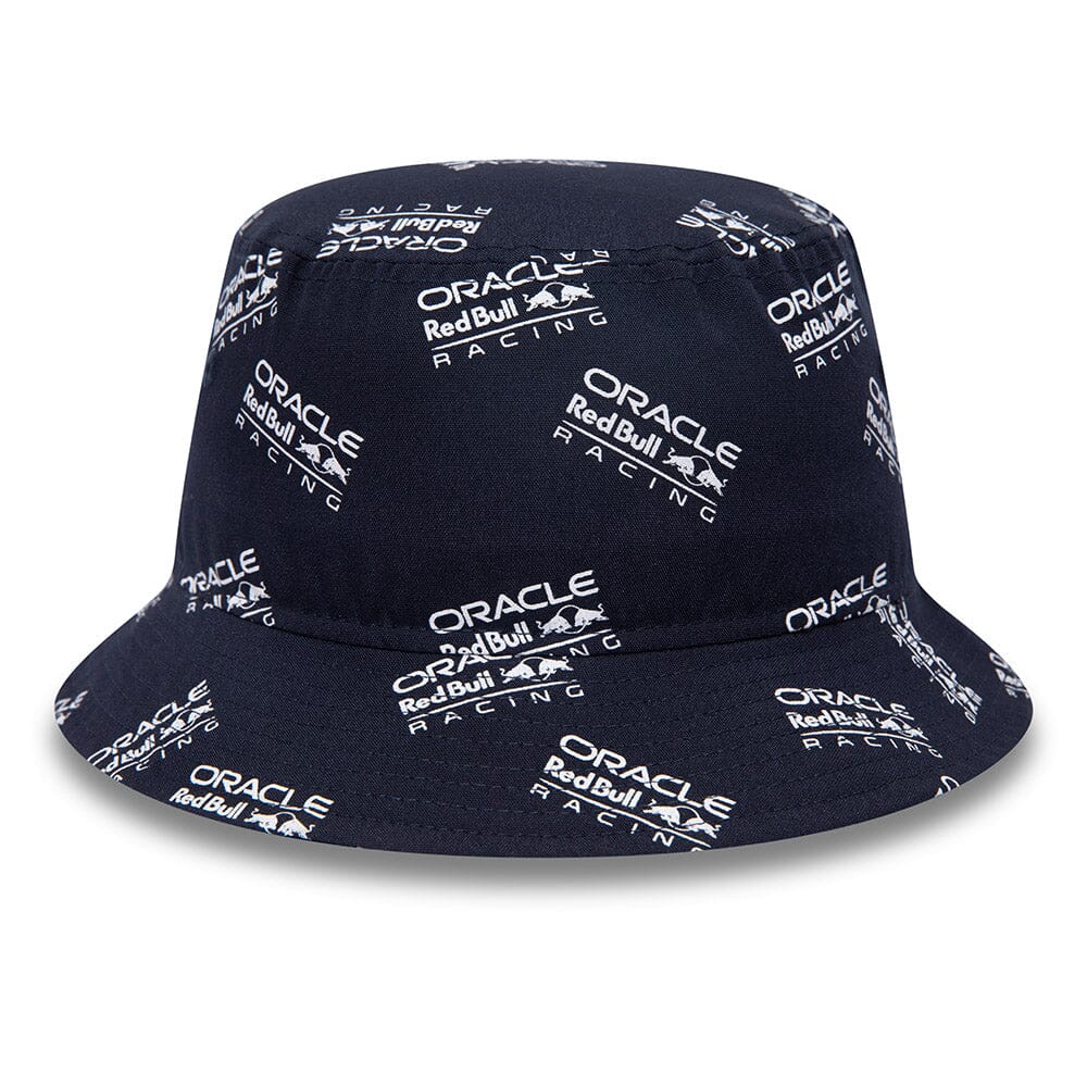 Red Bull Racing F1 New Era AOP Bucket Hat - Navy Hats Red Bull Racing 