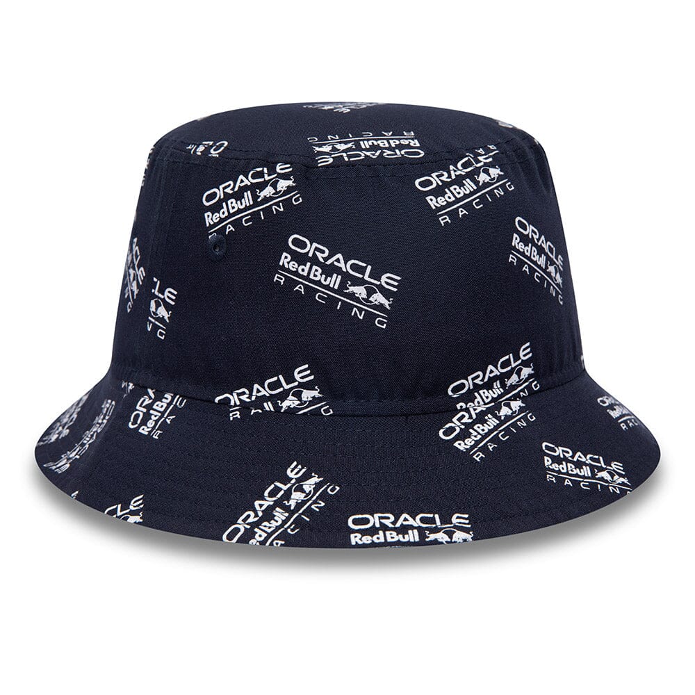 Red Bull Racing F1 New Era AOP Bucket Hat - Navy Hats Red Bull Racing 