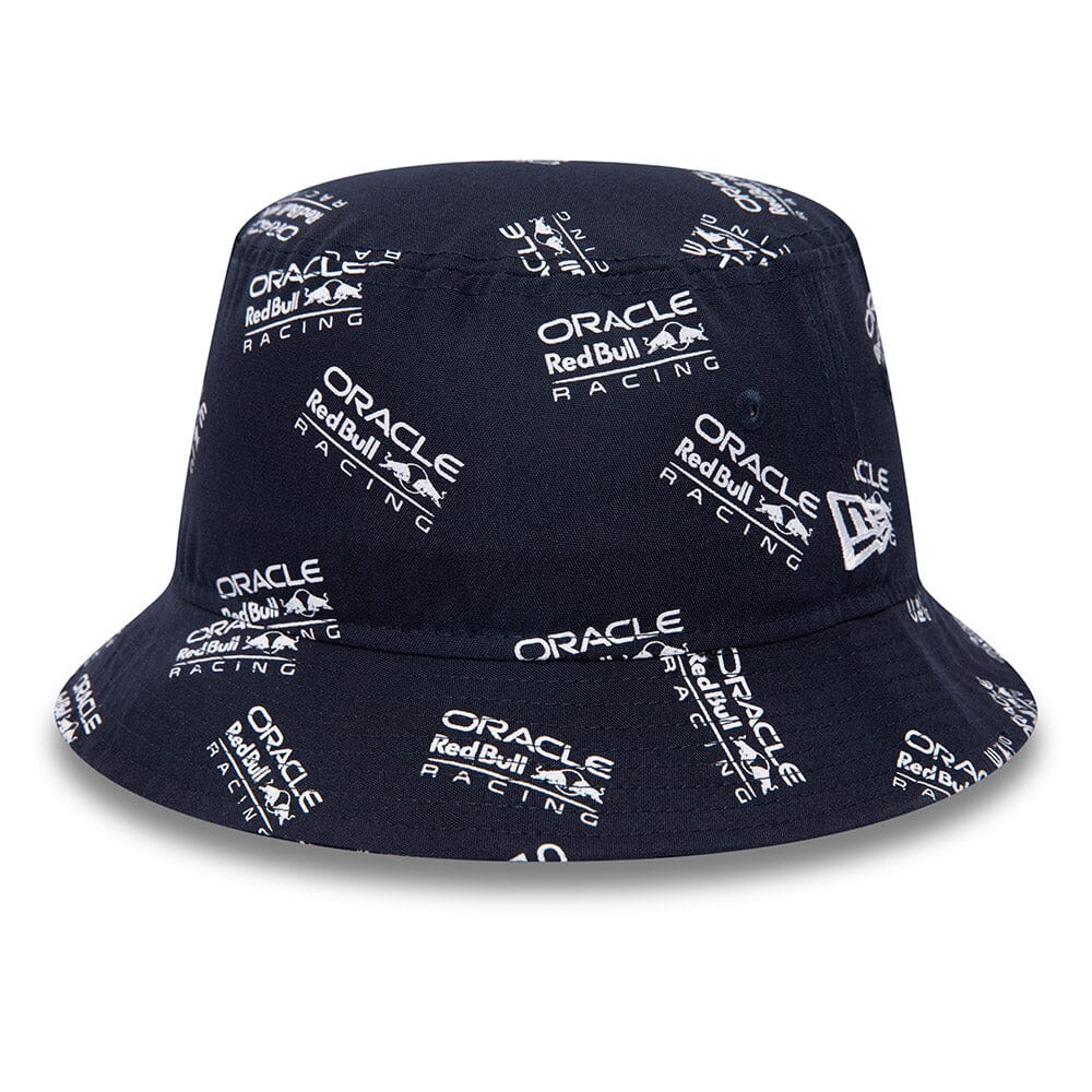 Red Bull Racing F1 New Era AOP Bucket Hat - Navy Hats Red Bull Racing 