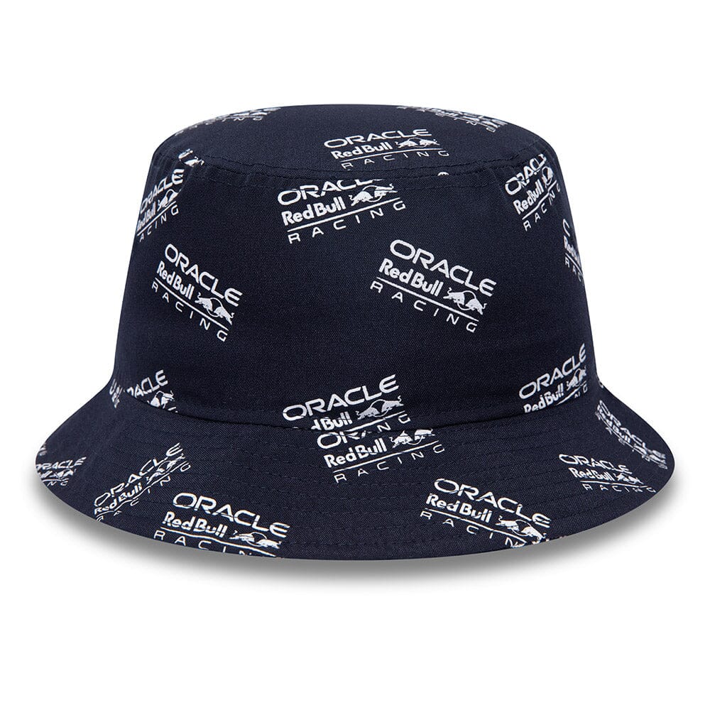 Red Bull Racing F1 New Era AOP Bucket Hat - Navy Hats Red Bull Racing 