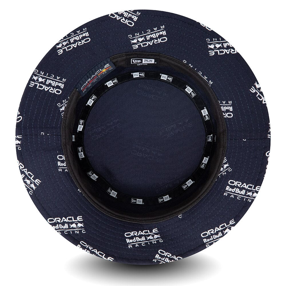 Red Bull Racing F1 New Era AOP Bucket Hat - Navy Hats Red Bull Racing 
