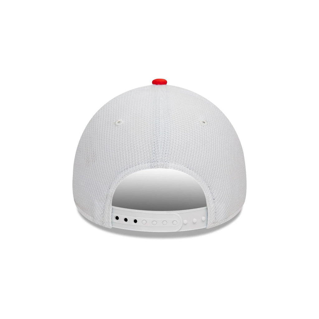 Haas Racing F1 New Era 9Forty 2024 Nico Hulkenburg Team Baseball Hat - White Hats Haas F1 Racing Team 