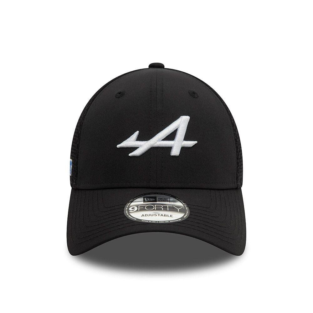 Alpine Racing F1 2024 New Era 9Forty Team Hat - Black Hats Alpine 