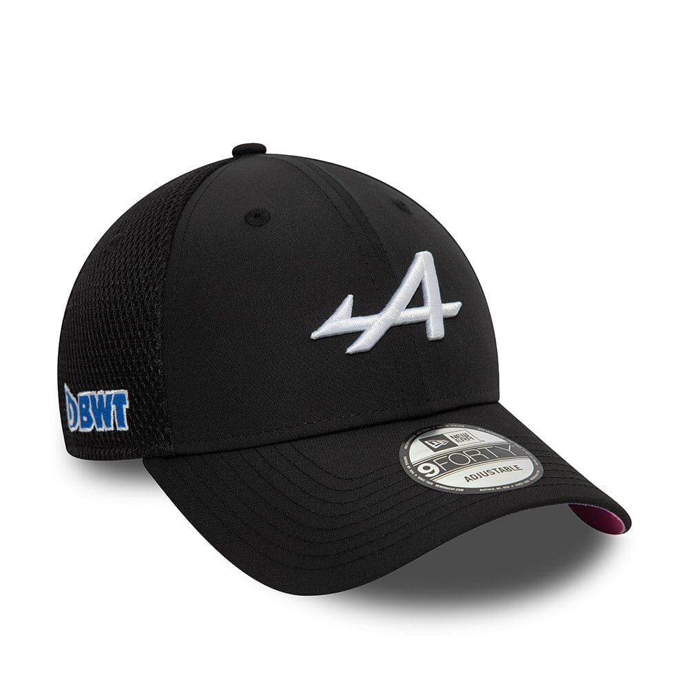 Alpine Racing F1 2024 New Era 9Forty Team Hat - Black Hats Alpine 