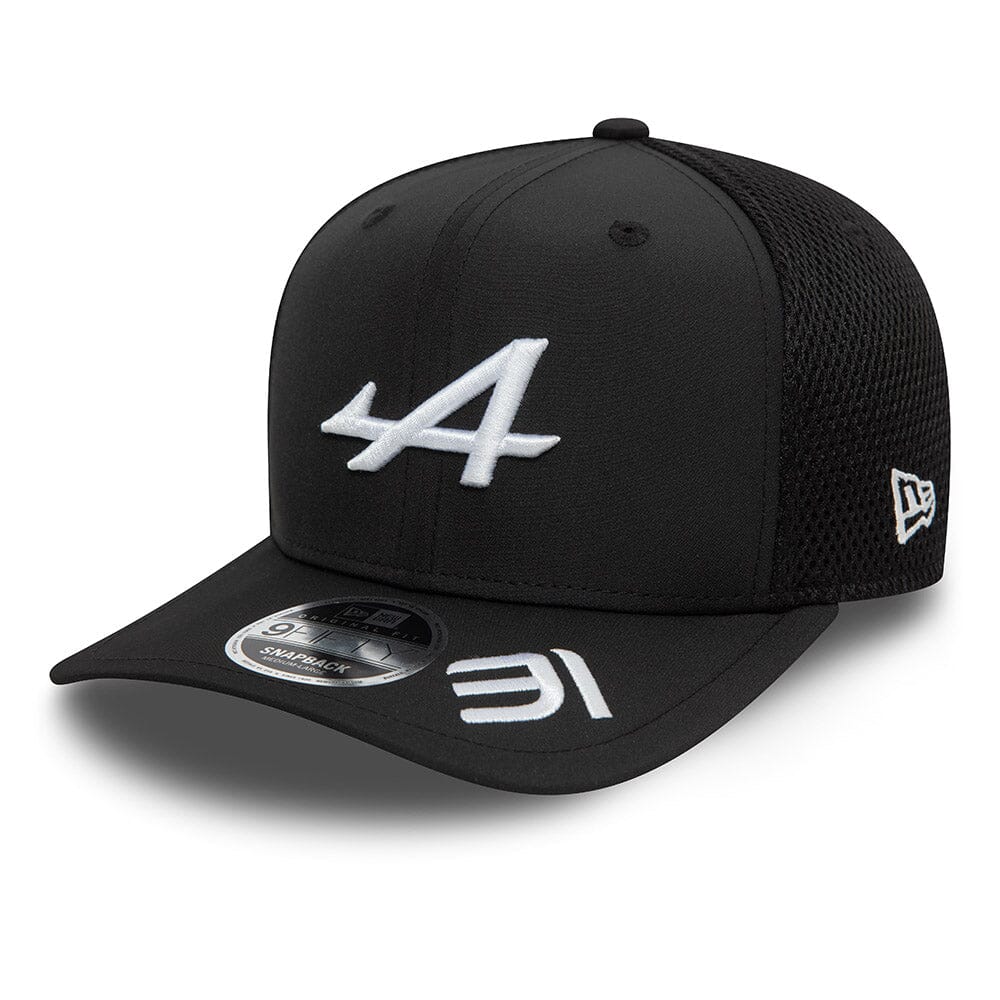 Alpine Racing F1 2024 New Era 9Fifty Esteban Ocon Team Hat - Black Hats Alpine 