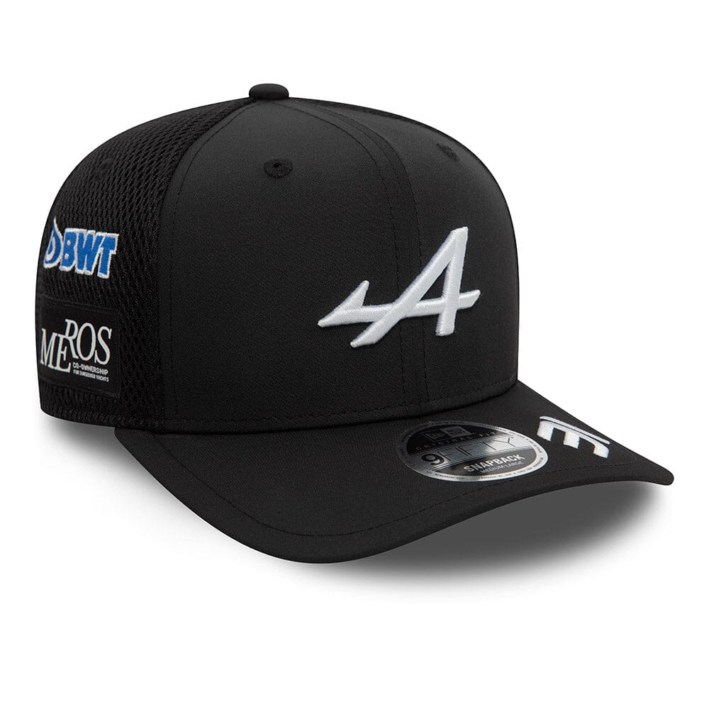 Alpine Racing F1 2024 New Era 9Fifty Esteban Ocon Team Hat - Black Hats Alpine 