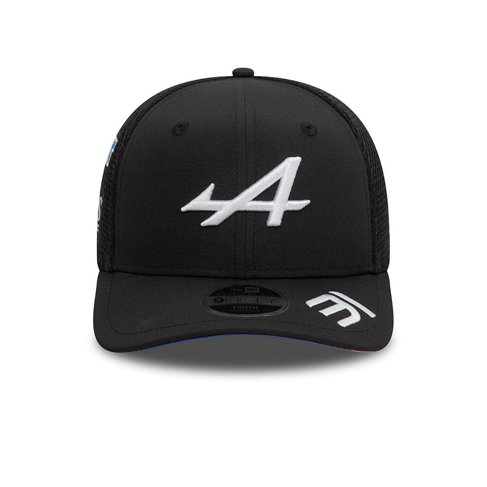 Alpine Racing F1 2024 Kids New Era 9Fifty Esteban Ocon Team Hat - Youth Black Hats Alpine 