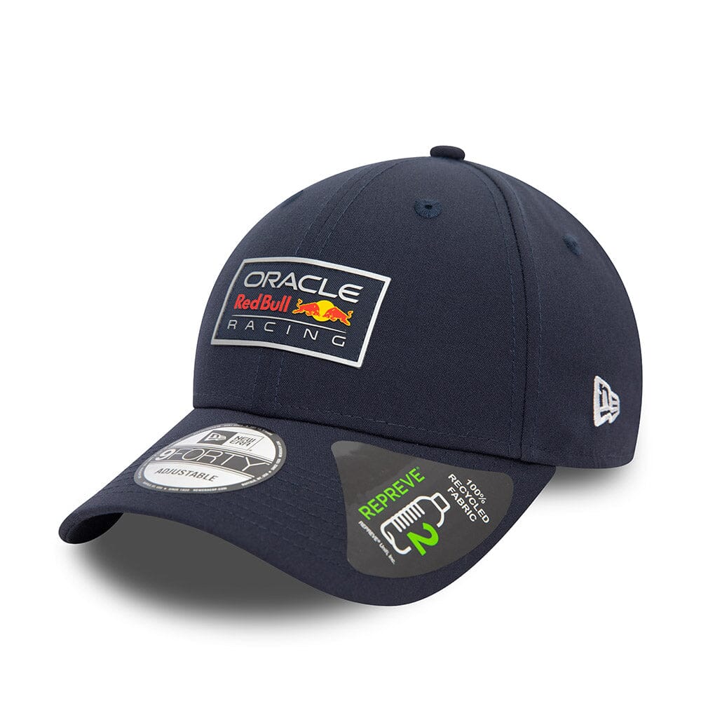 Red Bull Racing F1 New Era 9forty Repreve Graphic Hat - Navy Hats Red Bull Racing 