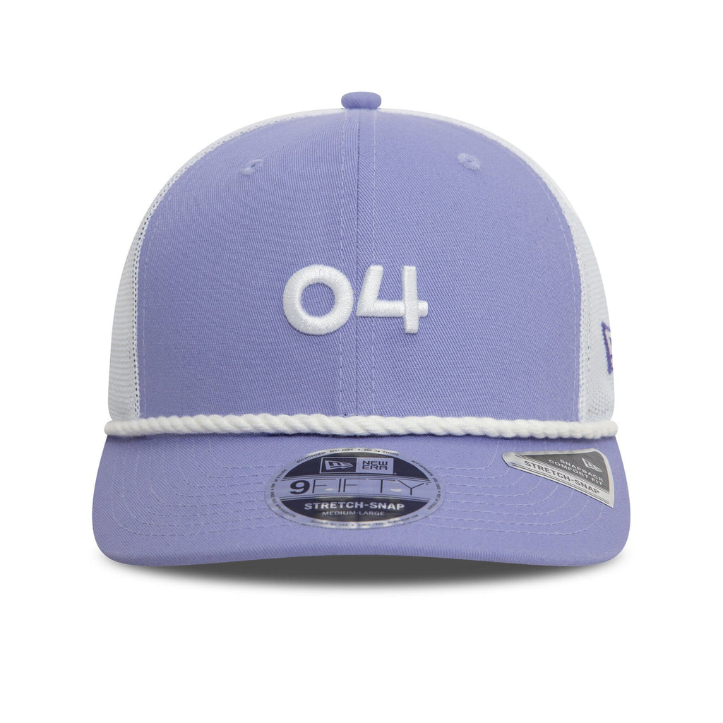 McLaren Racing F1 New Era 950 Lando Norris Rope Hat - Purple/Beige Hats McLaren-Castore 