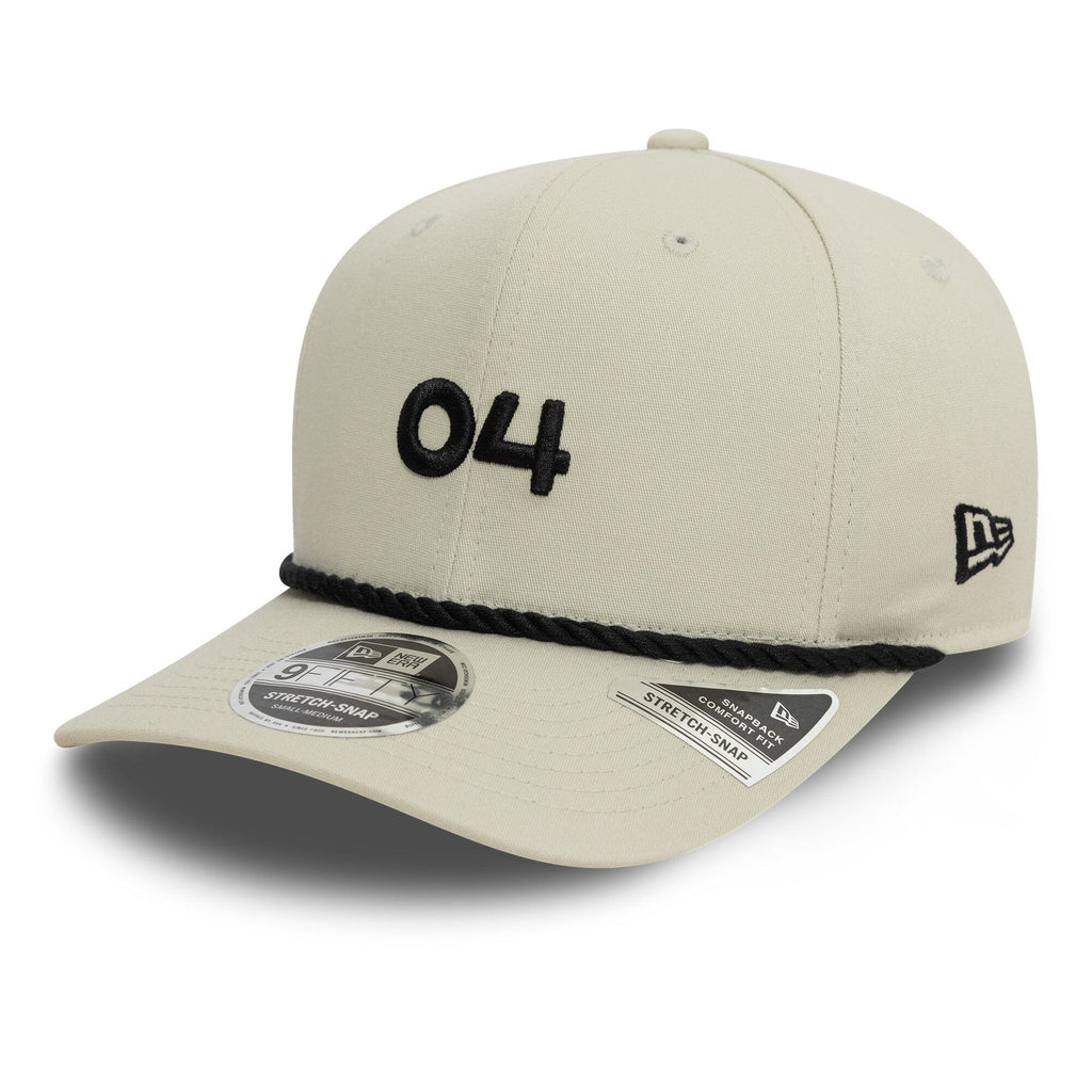 McLaren Racing F1 New Era 950 Lando Norris Rope Hat - Purple/Beige Hats McLaren-Castore M/L Beige 