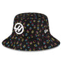 Haas Racing F1 Special Edition Vegas GP New Era Tapered Bucket Hat - Black Hats Haas F1 Racing Team 