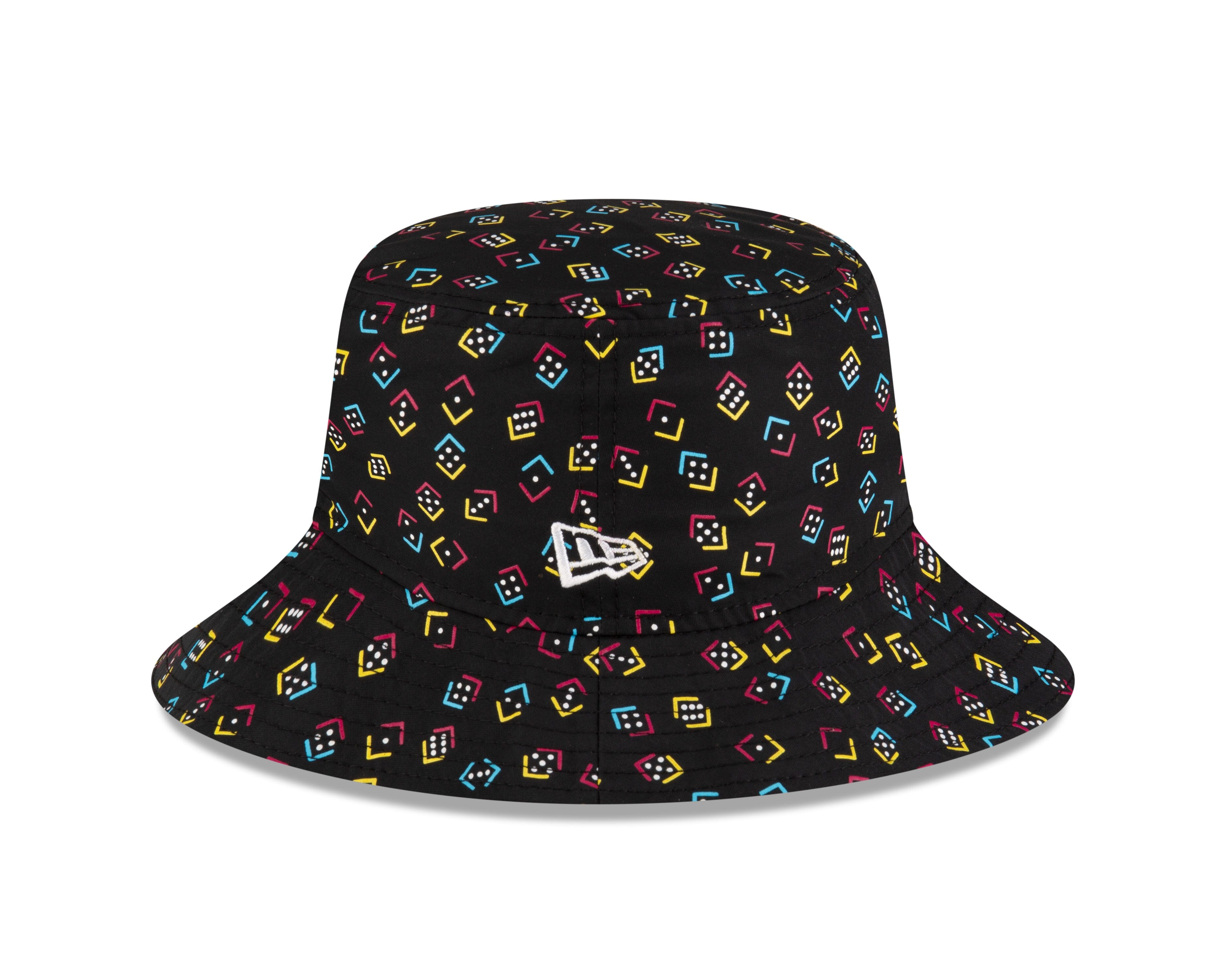 Haas Racing F1 Special Edition Vegas GP New Era Tapered Bucket Hat - Black Hats Haas F1 Racing Team 
