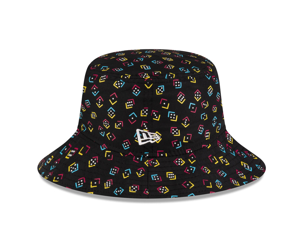 Haas Racing F1 Special Edition Vegas GP New Era Tapered Bucket Hat - Black Hats Haas F1 Racing Team 