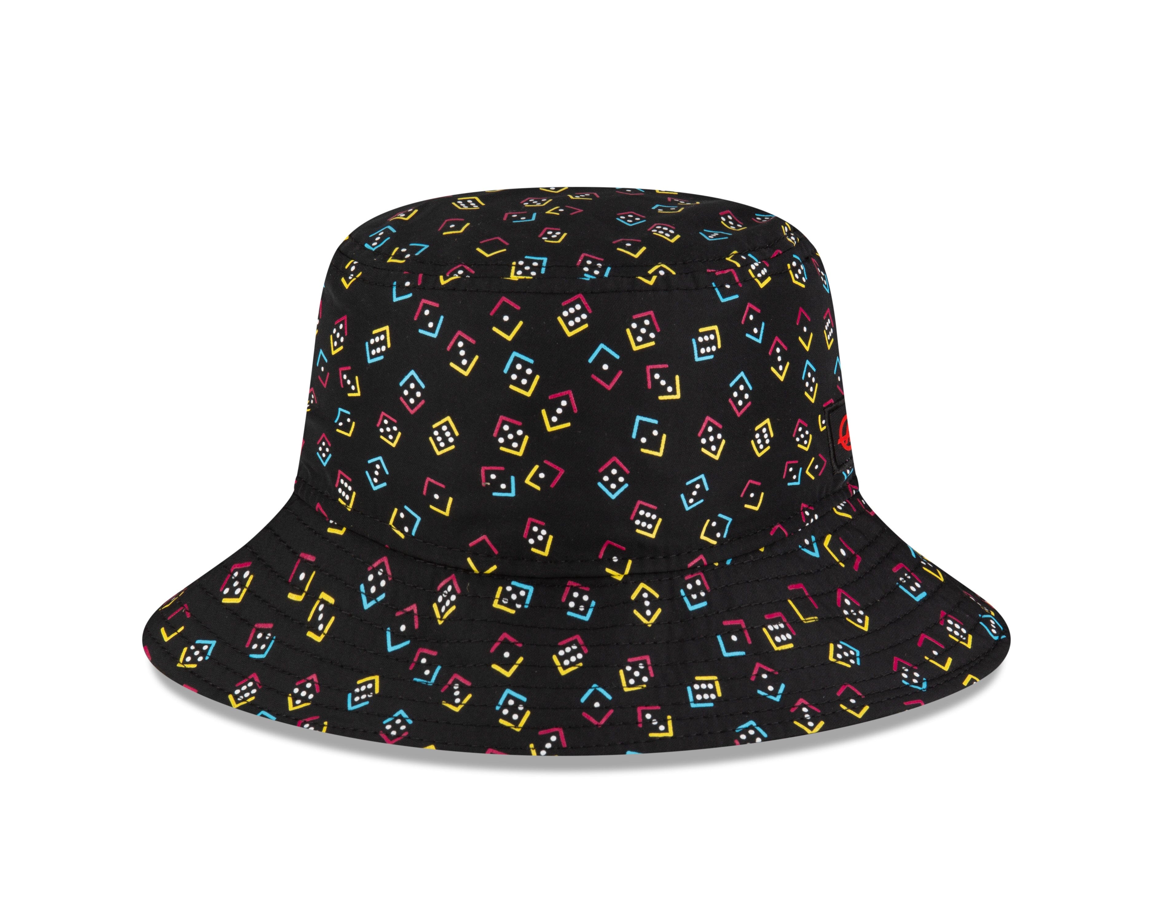 Haas Racing F1 Special Edition Vegas GP New Era Tapered Bucket Hat - Black Hats Haas F1 Racing Team 