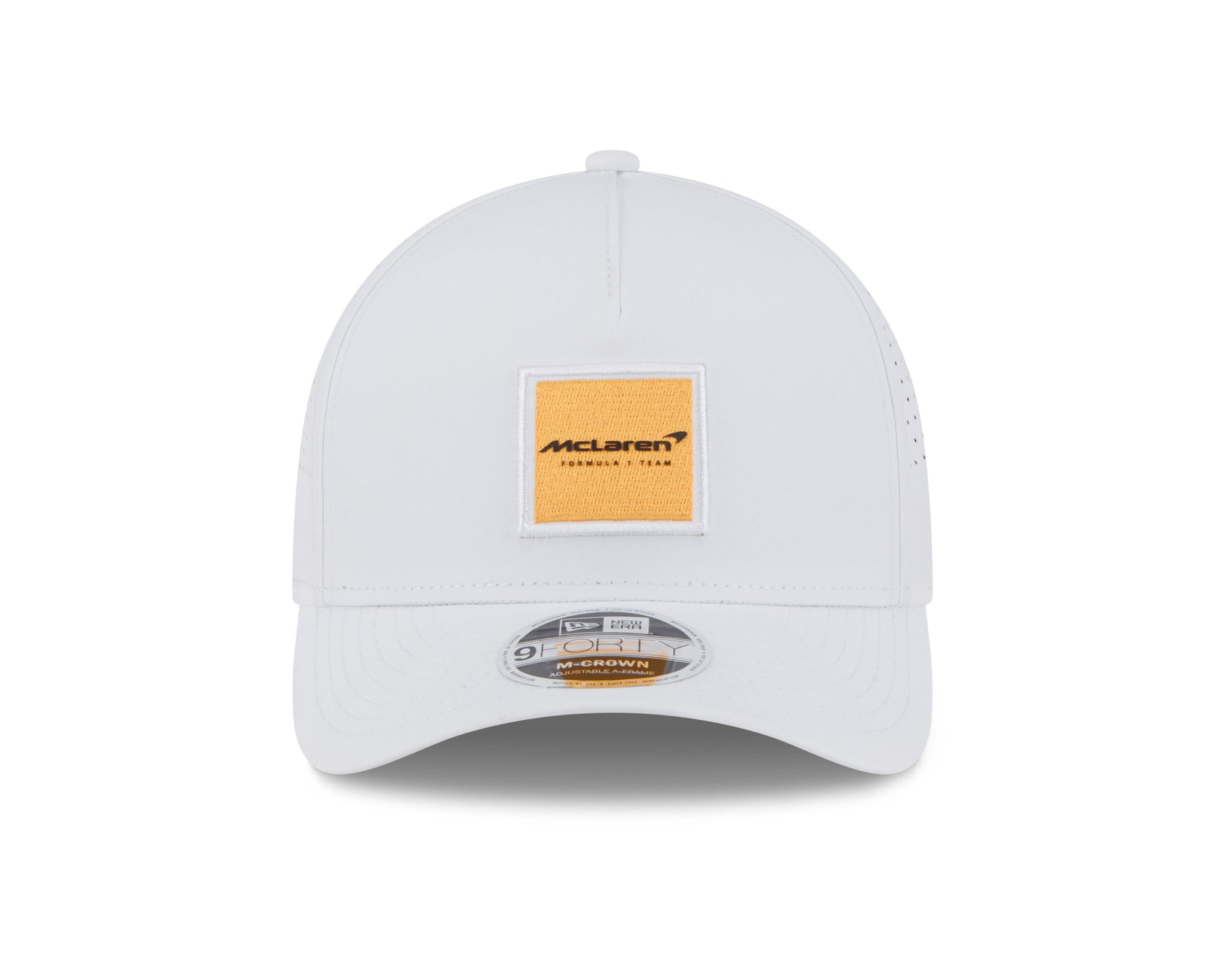 McLaren Racing F1 New Era 9Forty M-Crown Patch Hat - White