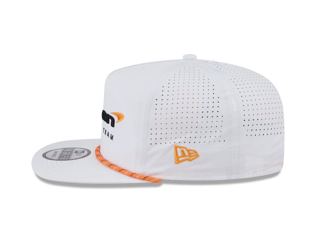 McLaren Racing New Era Golfer Performance Hat - White Hats McLaren 